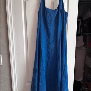 Lilly Pulitzer Blue Sleeveless Scoop Neck Sundress